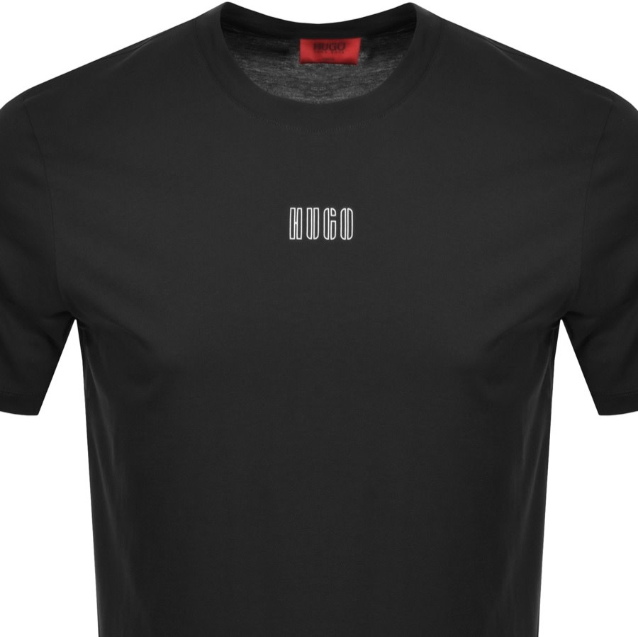 Alternative Image for ProductHUGO Dumed203 Crew Neck Short Sleeve T Shirt Black2